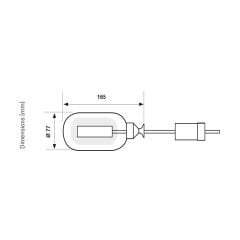 Fantini Cosmi A95B (10-Meter Cabled) Level Switch