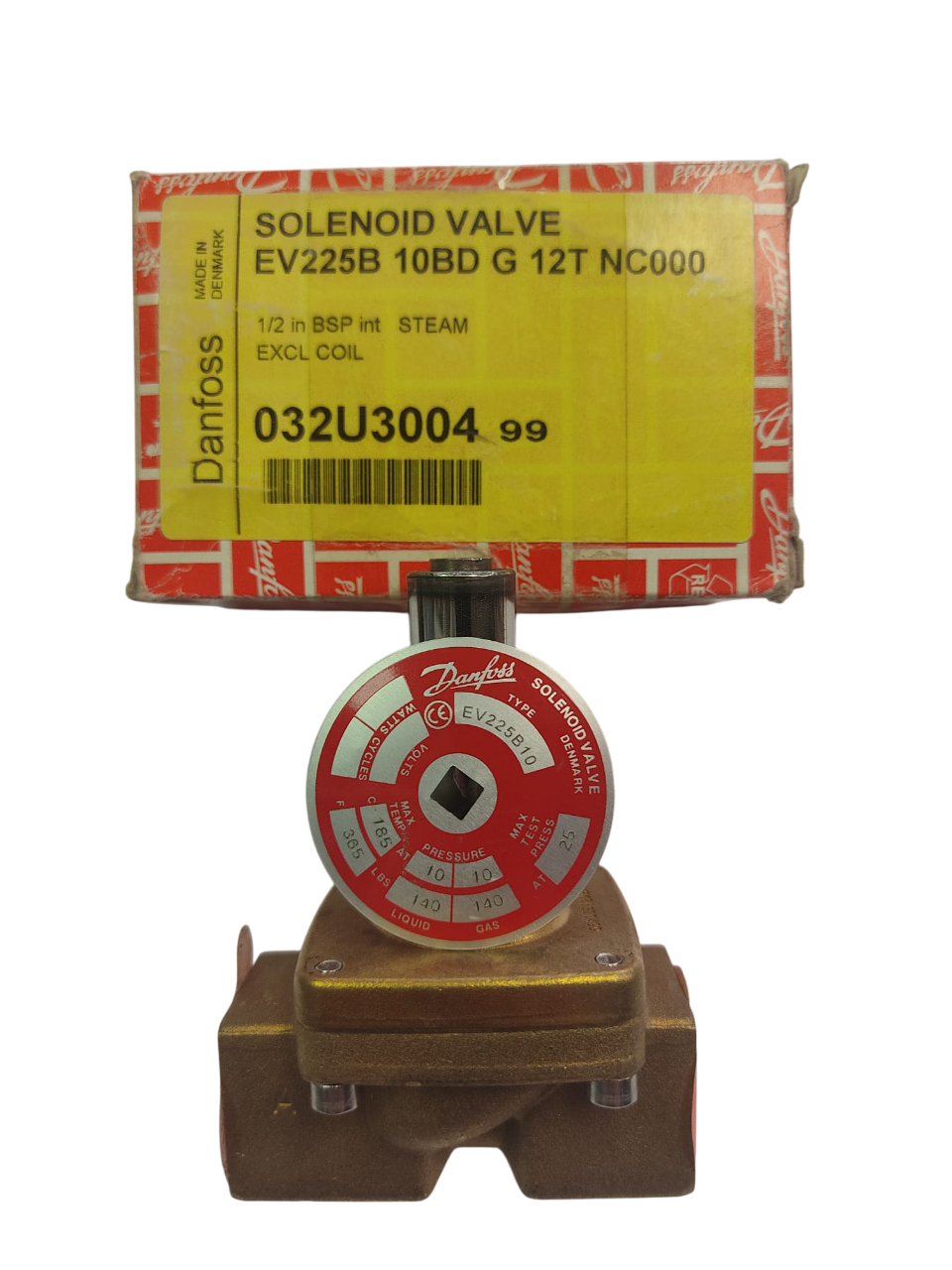 Danfoss 032U3004 1/2'' SOLENOİD VALF