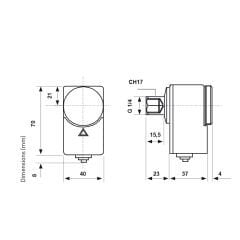 Fantini Cosmi B01C Prosestat 3-7Bar