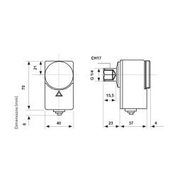 Fantini Cosmi B01C Prosestat 3-7Bar