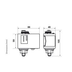 Fantini Cosmi B12HN Prosestat 60-300Bar