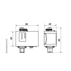 Fantini Cosmi B12DN Prosestat 5-16Bar