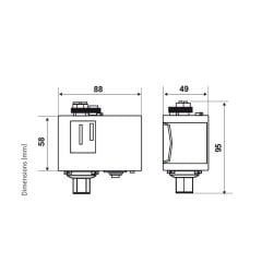 Fantini Cosmi B12DN Prosestat 5-16Bar